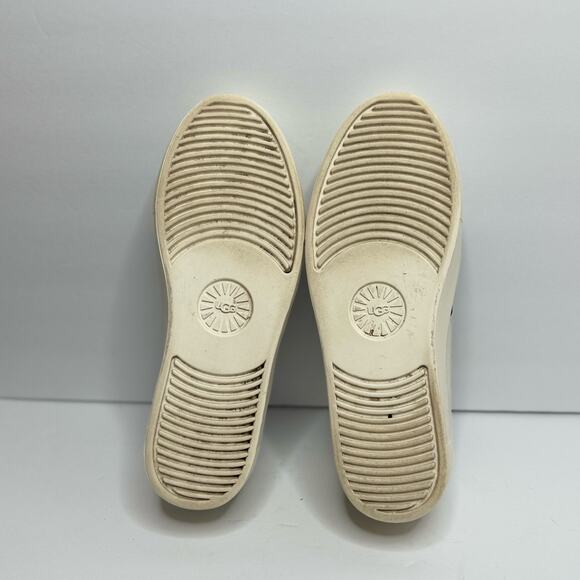 UGG Women's Chayze Leather Slip On Sneakers White Women’s 7 - Picture 5 of 7